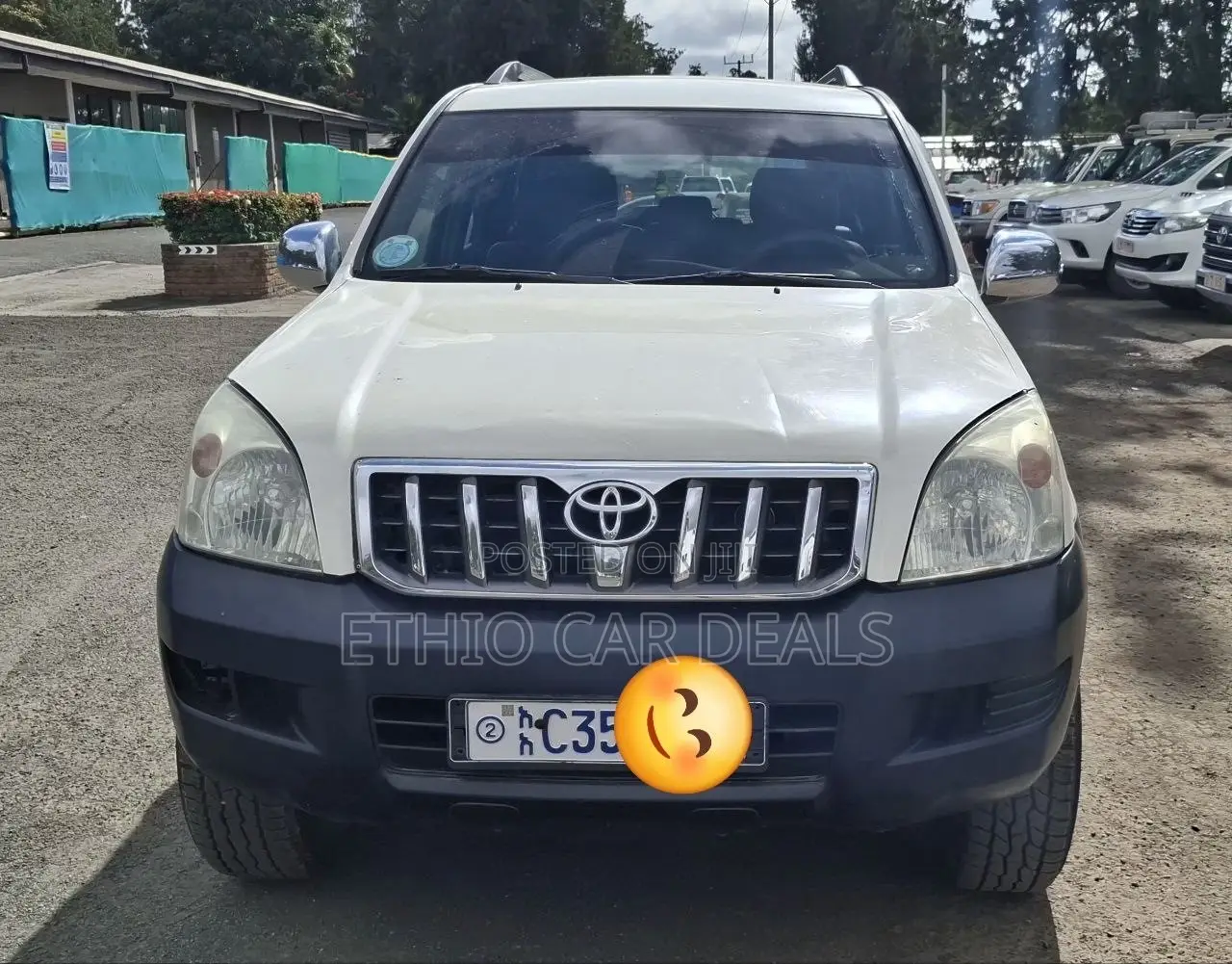 Toyota Land Cruiser Prado 2009 White