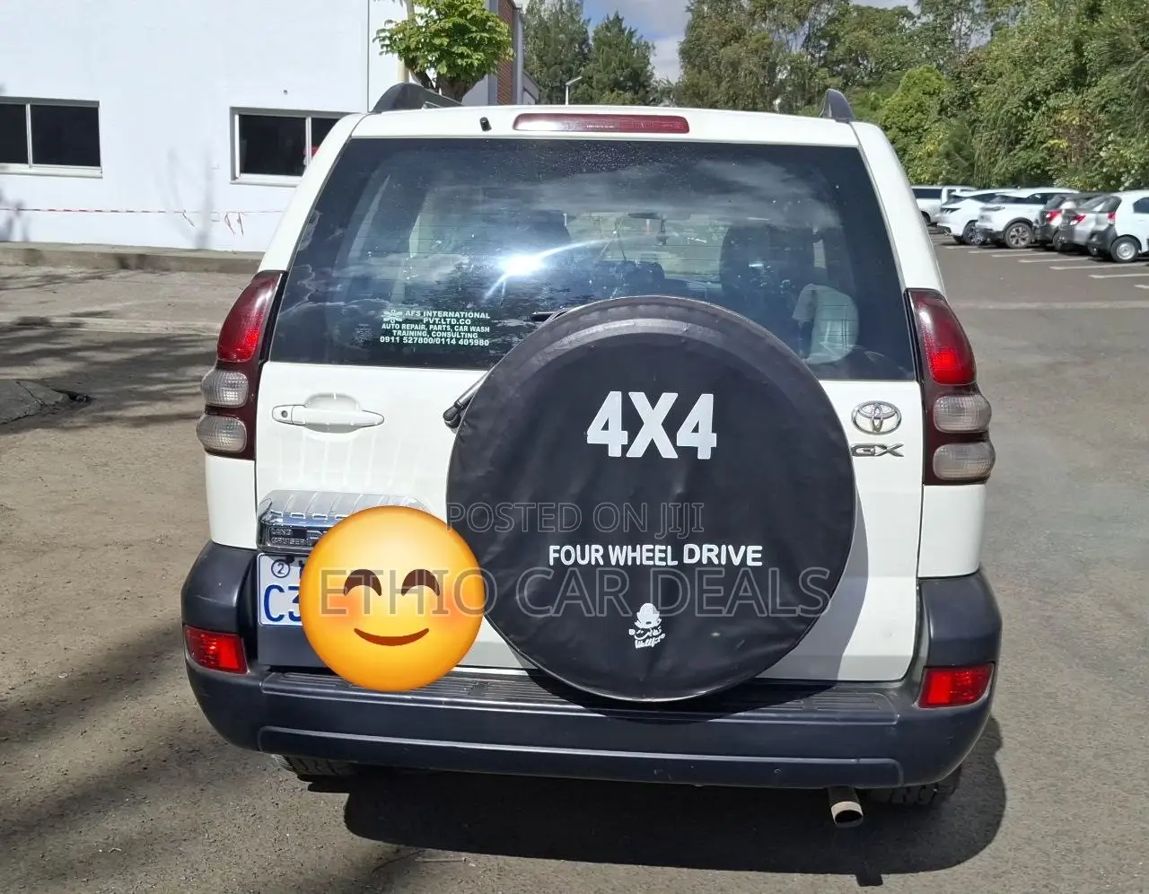 Toyota Land Cruiser Prado 2009 White