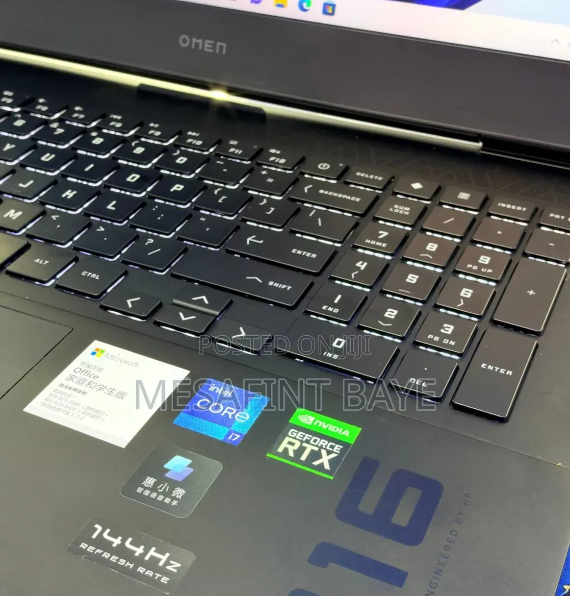 New Laptop HP Omen 16 16GB Intel Core i7 SSD 512GB