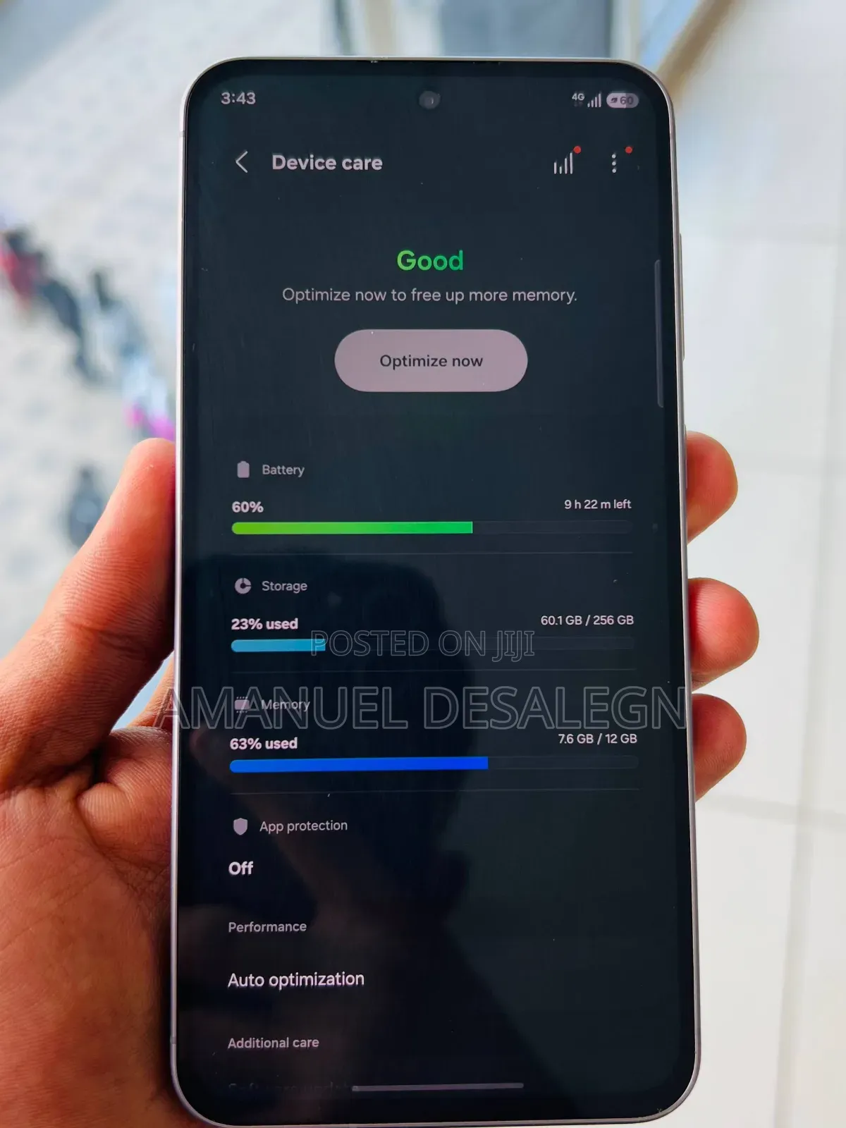 New Samsung Galaxy A56 256 GB Blue