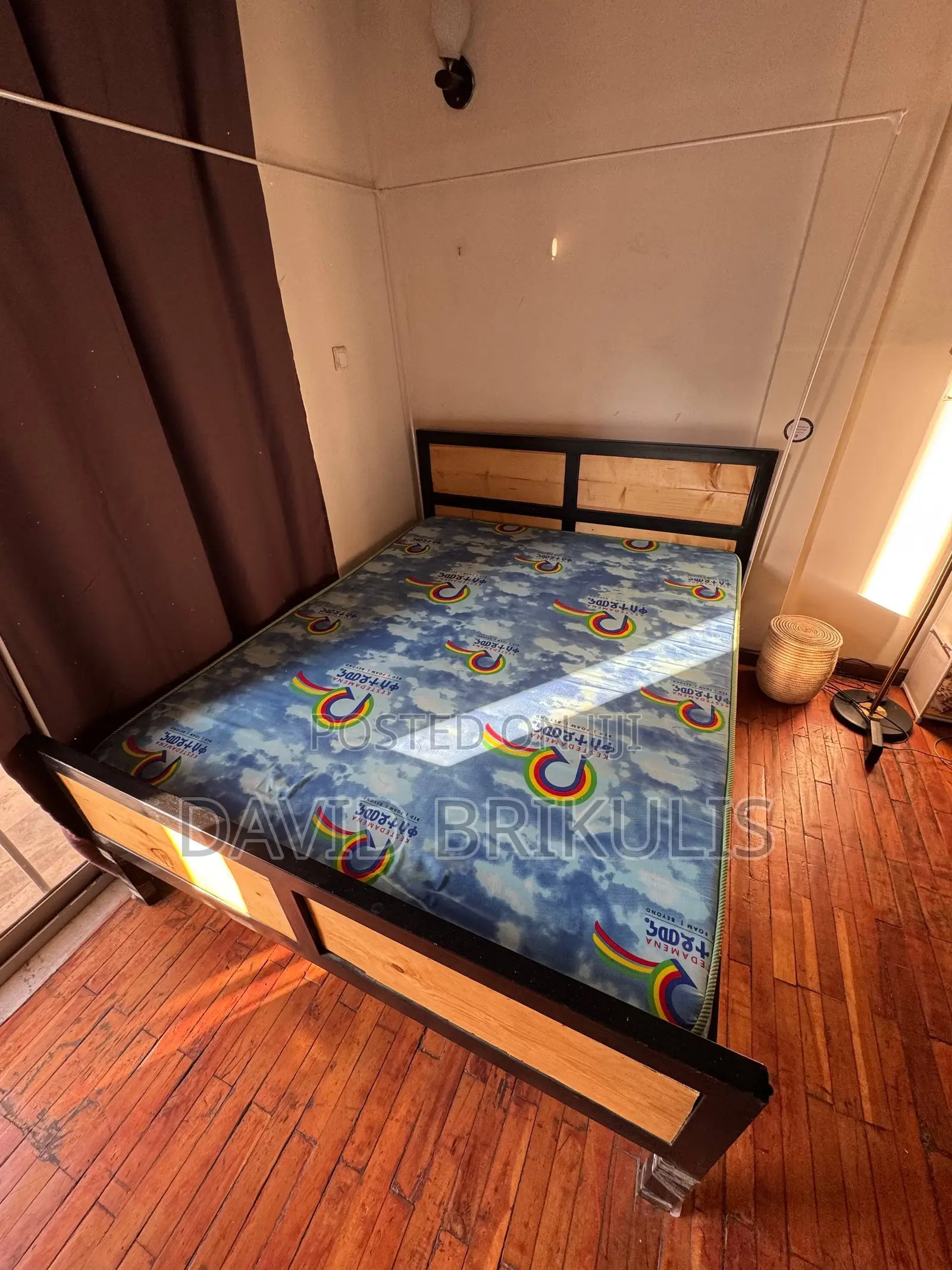 Double Bed With Mattress