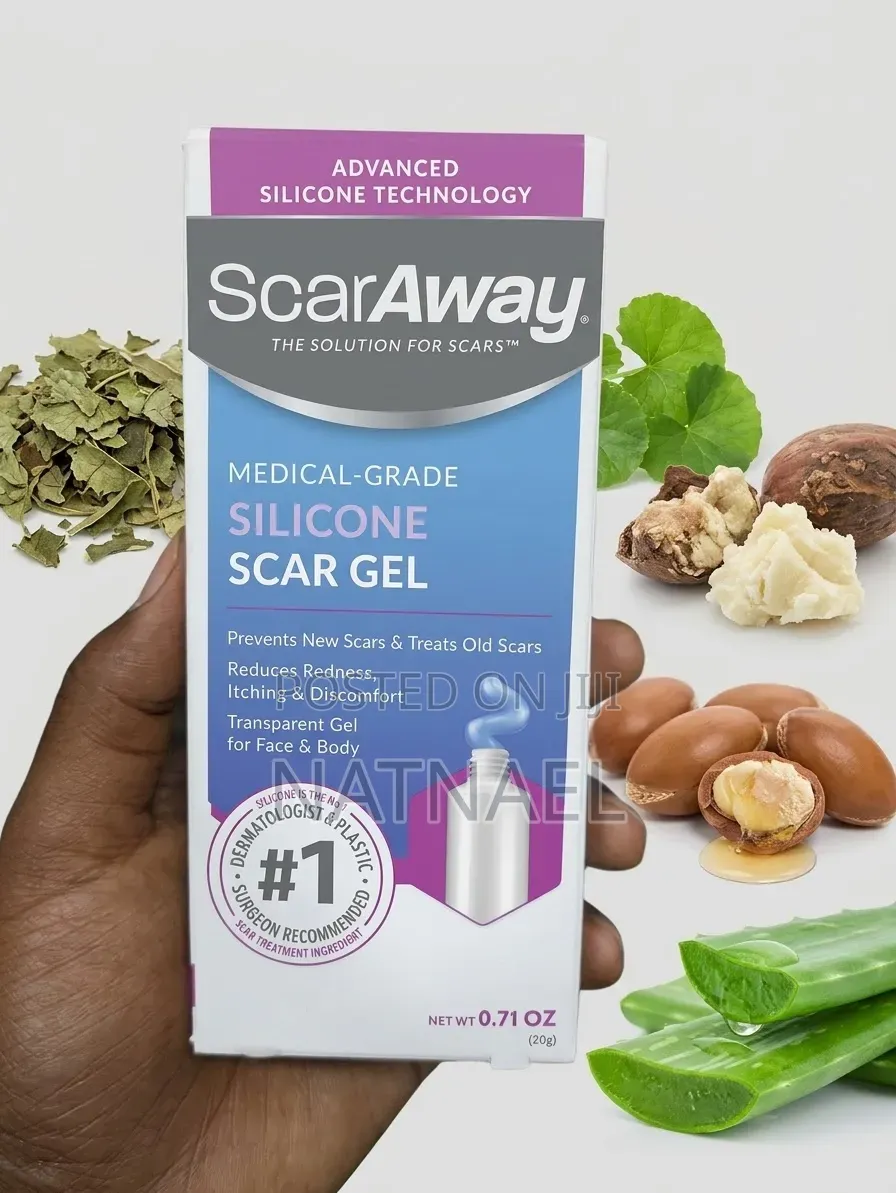 ScarAway Medical-Grade Silicone Scar Gel (20g) የጠባሳ ማጥፊያ