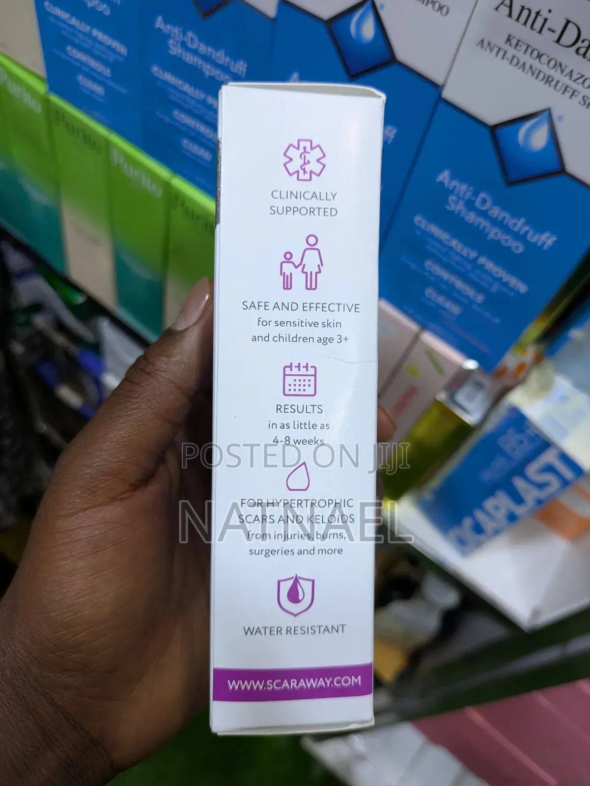 ScarAway Medical-Grade Silicone Scar Gel (20g) የጠባሳ ማጥፊያ