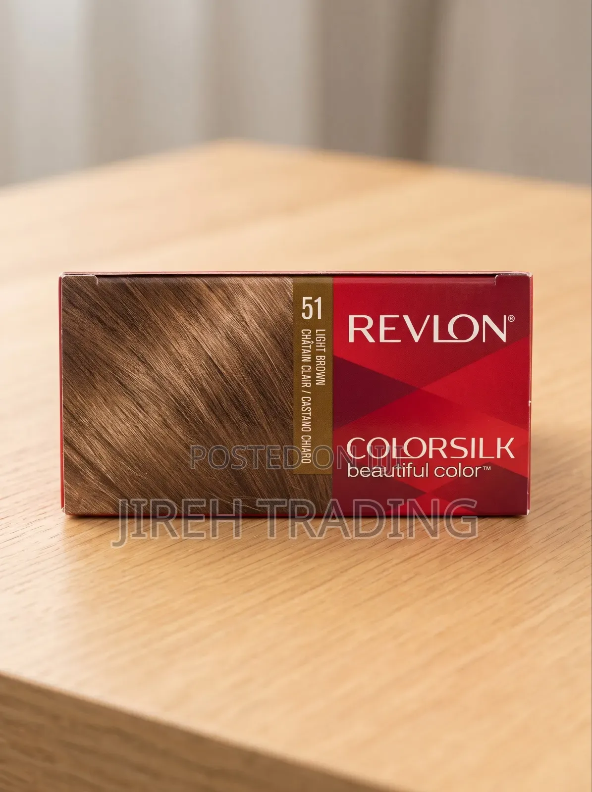 Revlon ColorSilk Beautiful Color – Shade 51 Light Brown