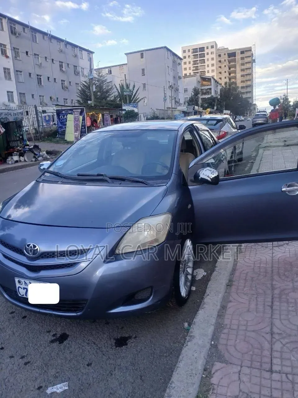 Toyota Yaris 2008 Gray