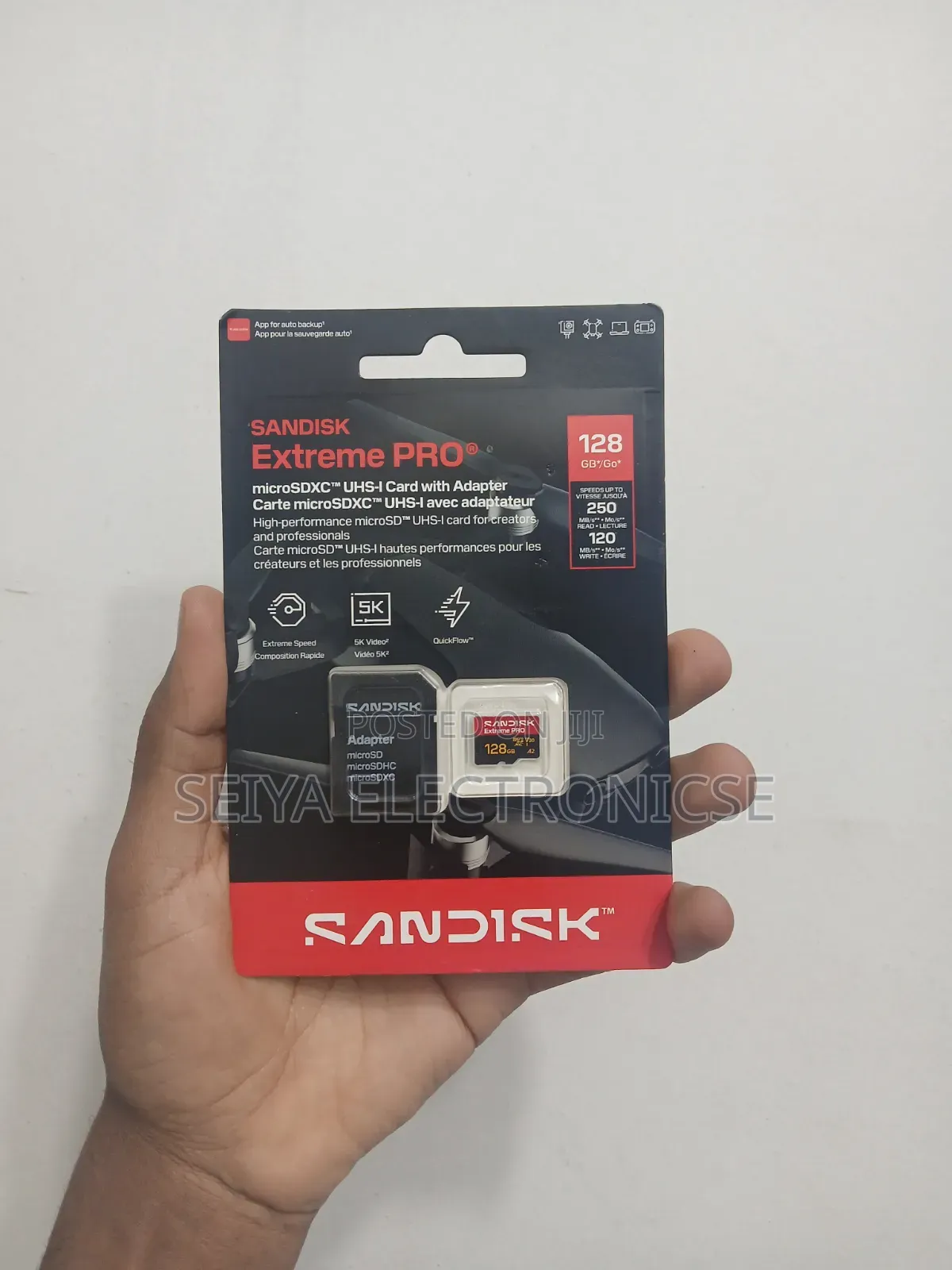 SanDisk Extreme PRO 128GB MicroSDXC UHS-I Card – Original
