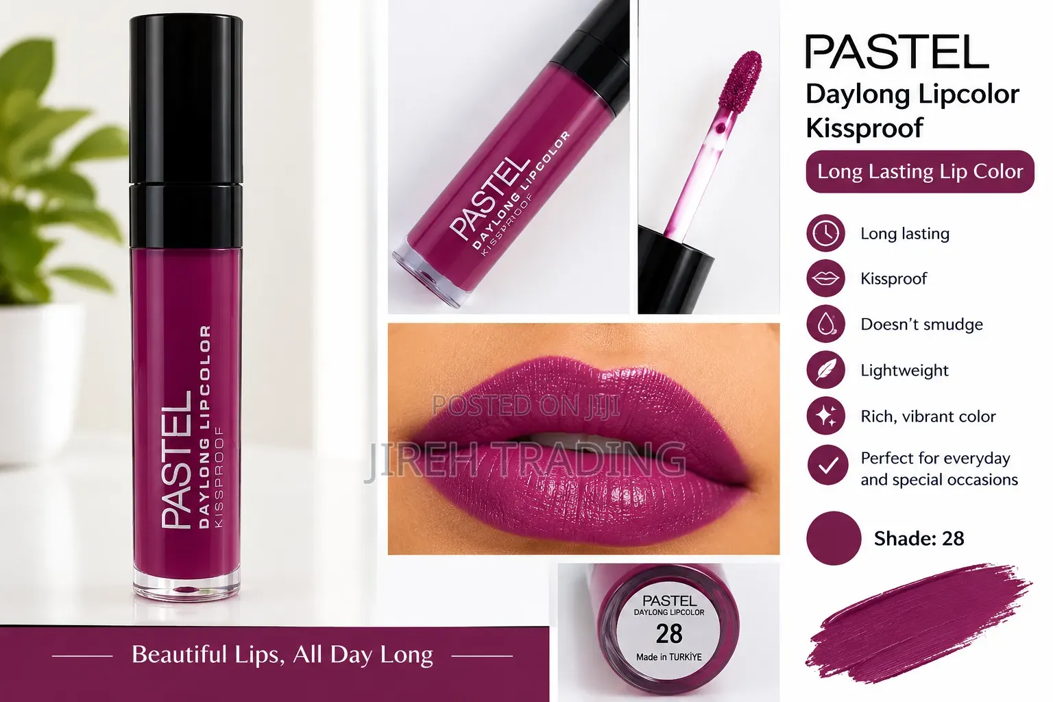 Pastel Daylong Lipcolor – Shade 28