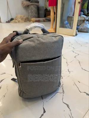 PC Bag Gray Laptop Backpack,