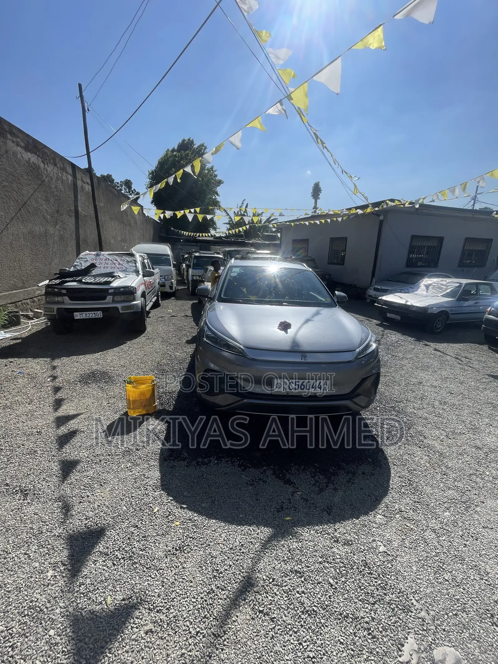 New BYD Yuan Plus 2024 Silver