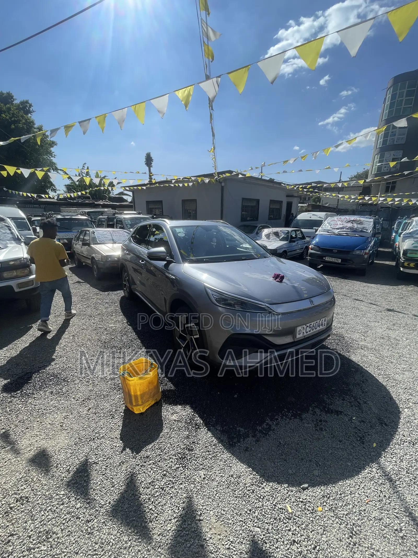 New BYD Yuan Plus 2024 Silver