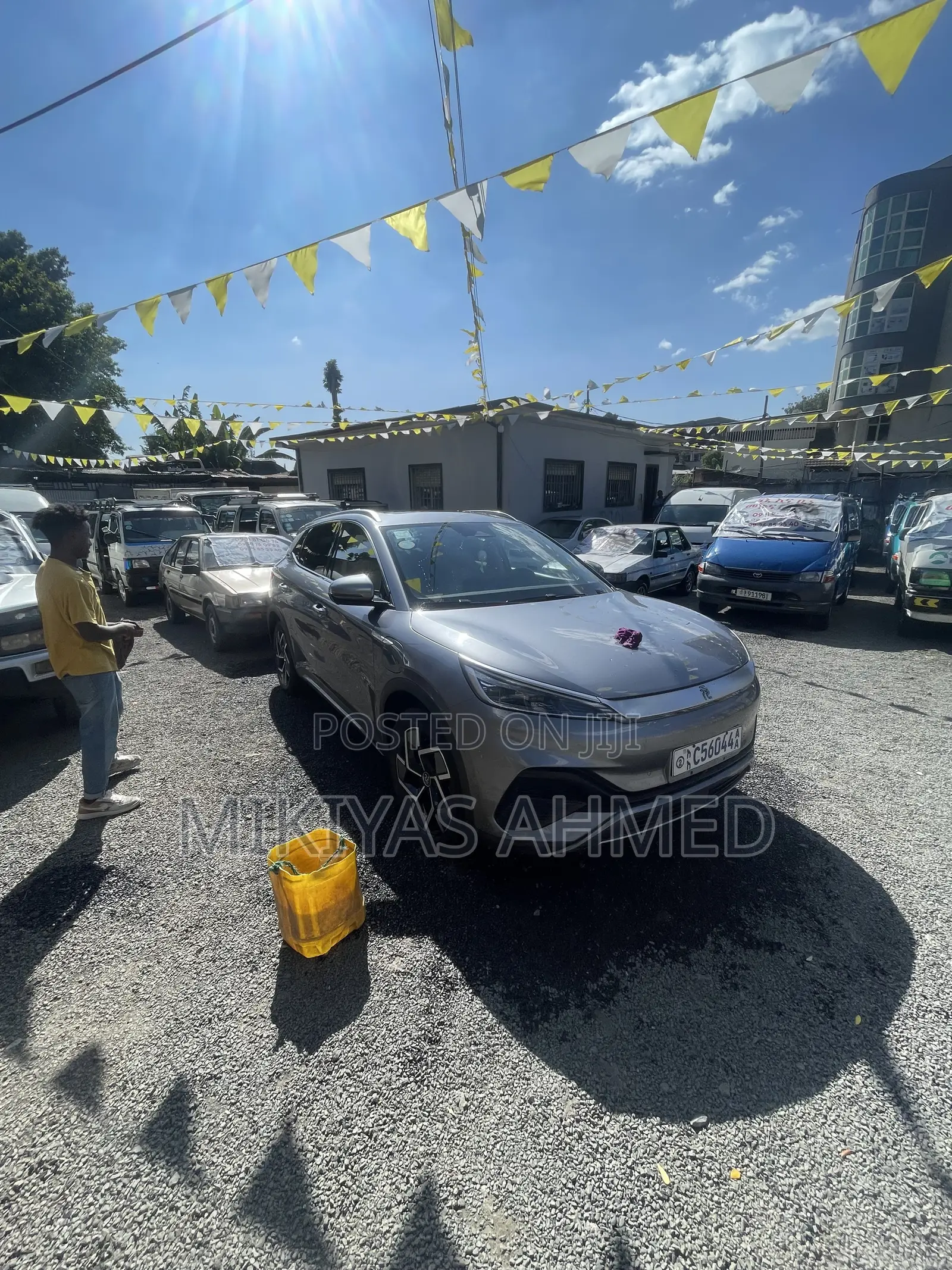 New BYD Yuan Plus 2024 Silver