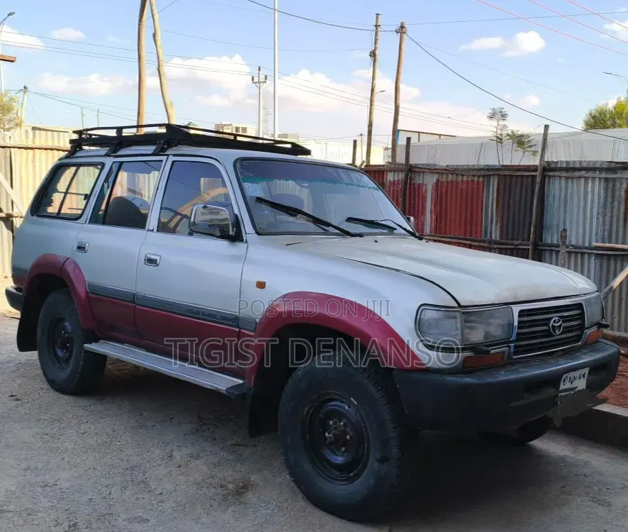 Toyota Land Cruiser 1995 Gray
