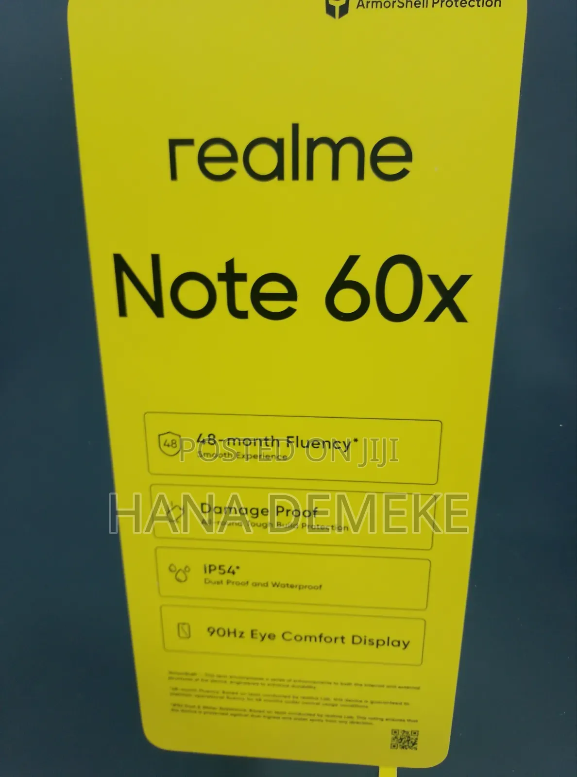 New Realme Note 60x 128 GB Green