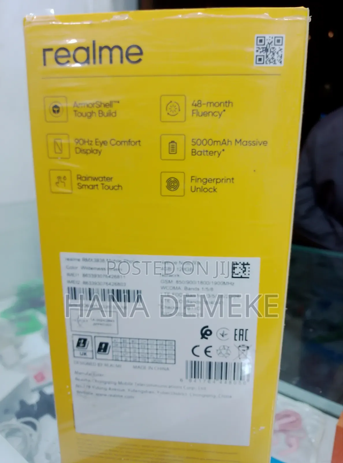 New Realme Note 60x 128 GB Green
