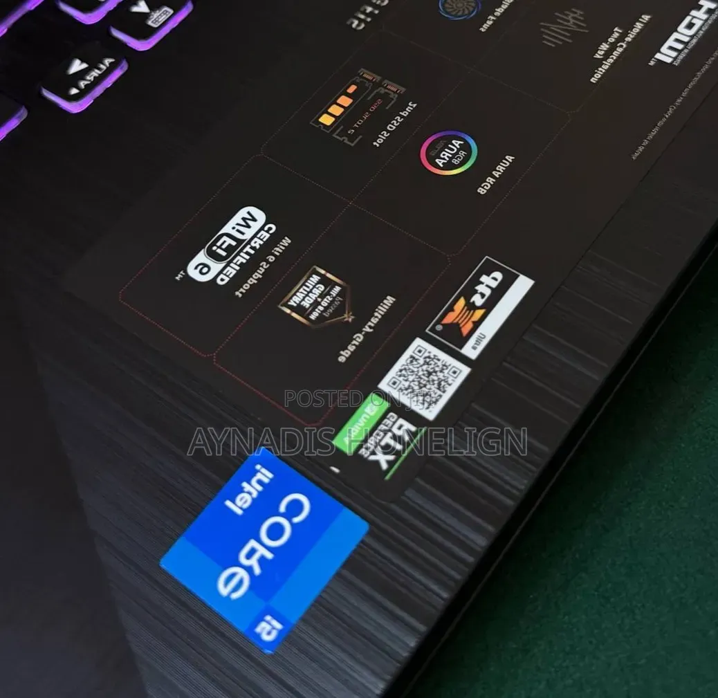 New Laptop Asus TUF Gaming F15 16GB Intel Core i5 SSD 512GB
