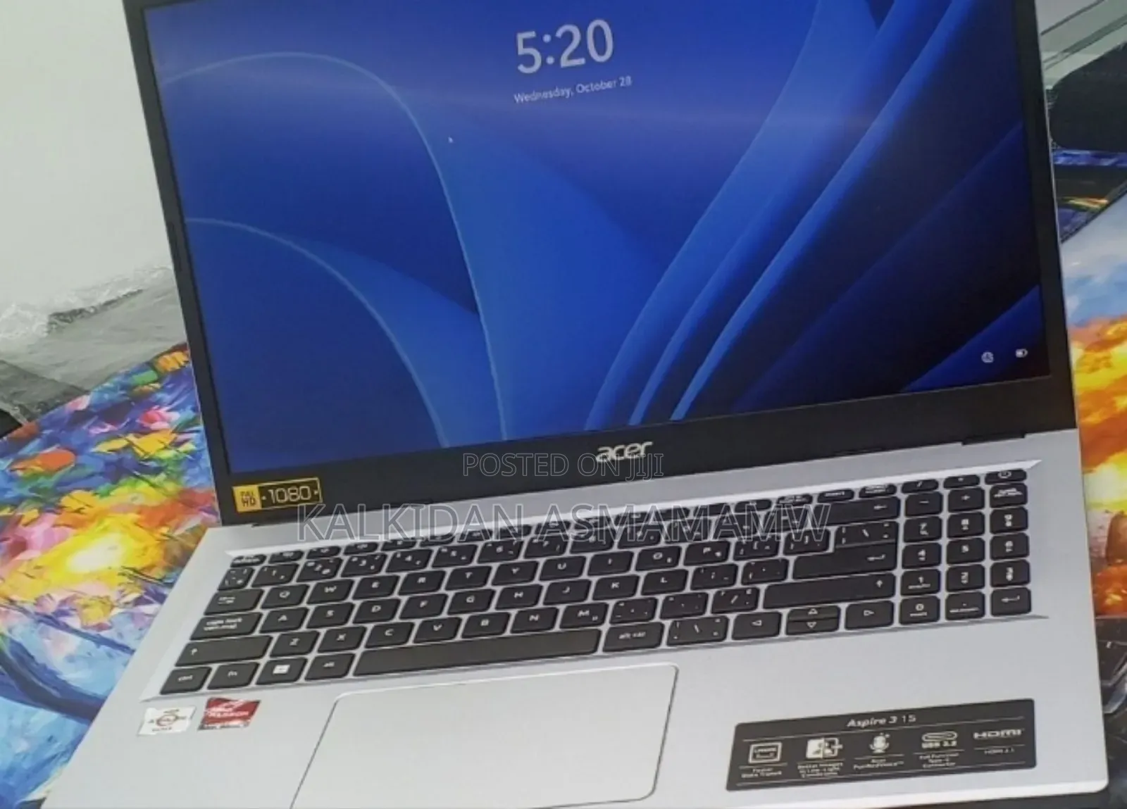 New Laptop Acer Aspire 5 8GB AMD SSD 256GB