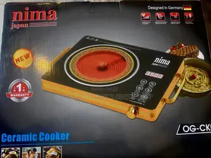 Nima Japan Electric Stove With Touch Control Ceramic Cooker