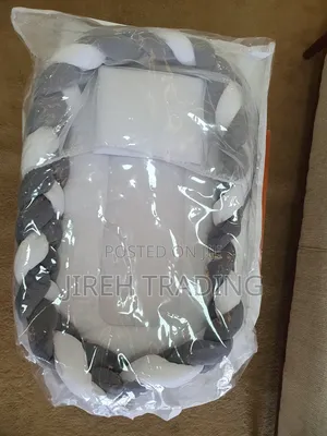 Baby Bassinet Nest With Mosquito Net – Gray & White