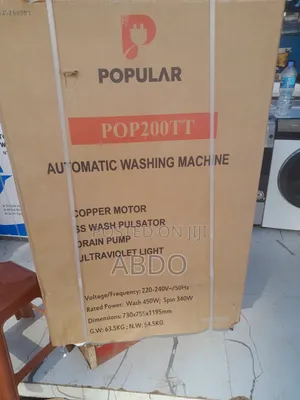 Popular Pop200tt Automatic Washing Mashine Copper Moter 2026 New