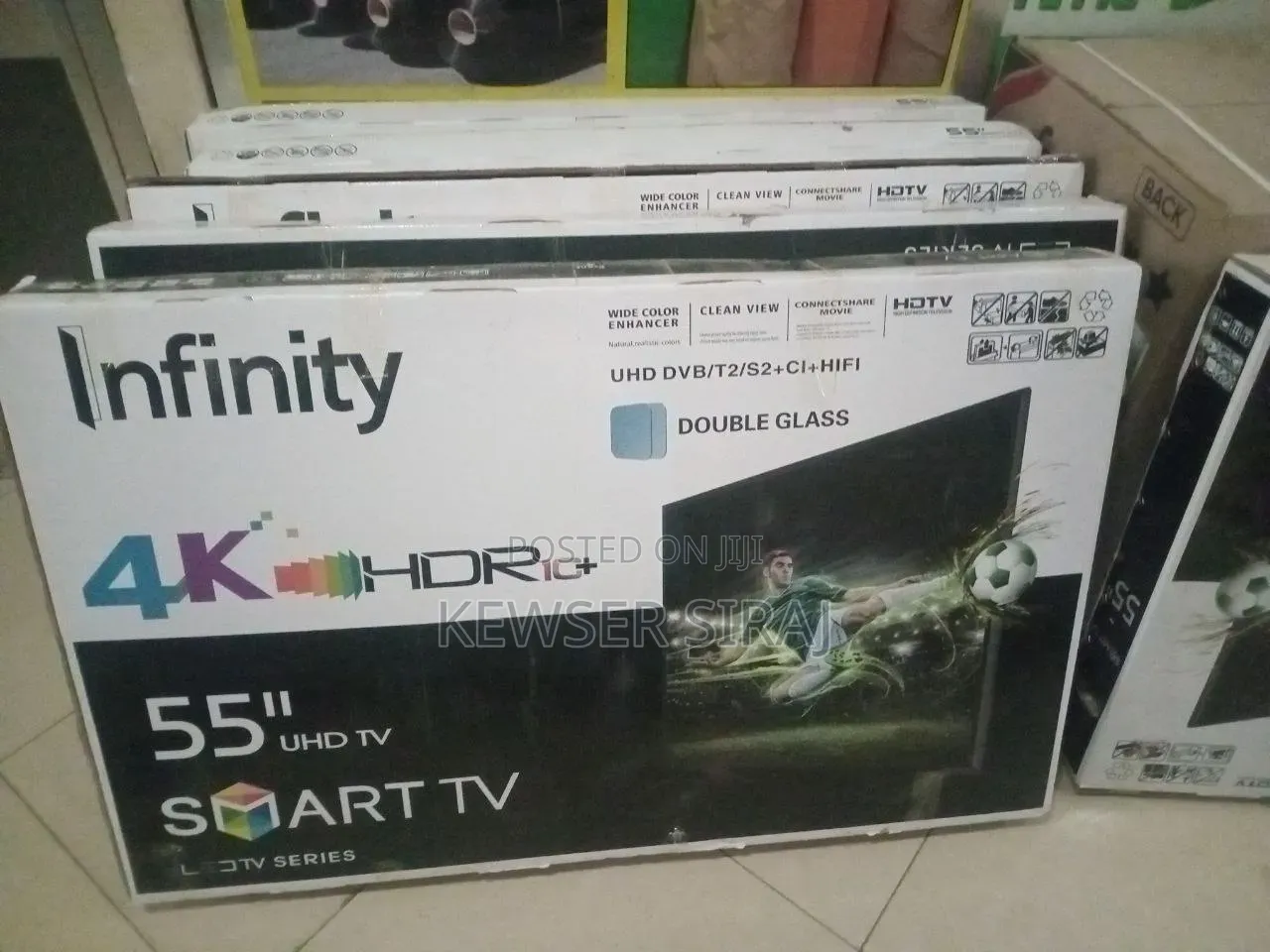 Infinity TV 55inche Led 4k Smart Android