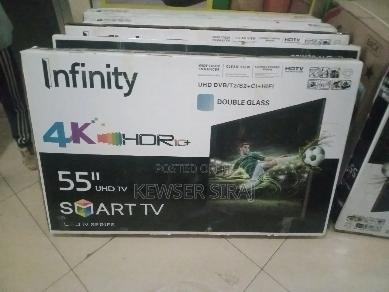 Infinity TV 55inche Led 4k Smart Android