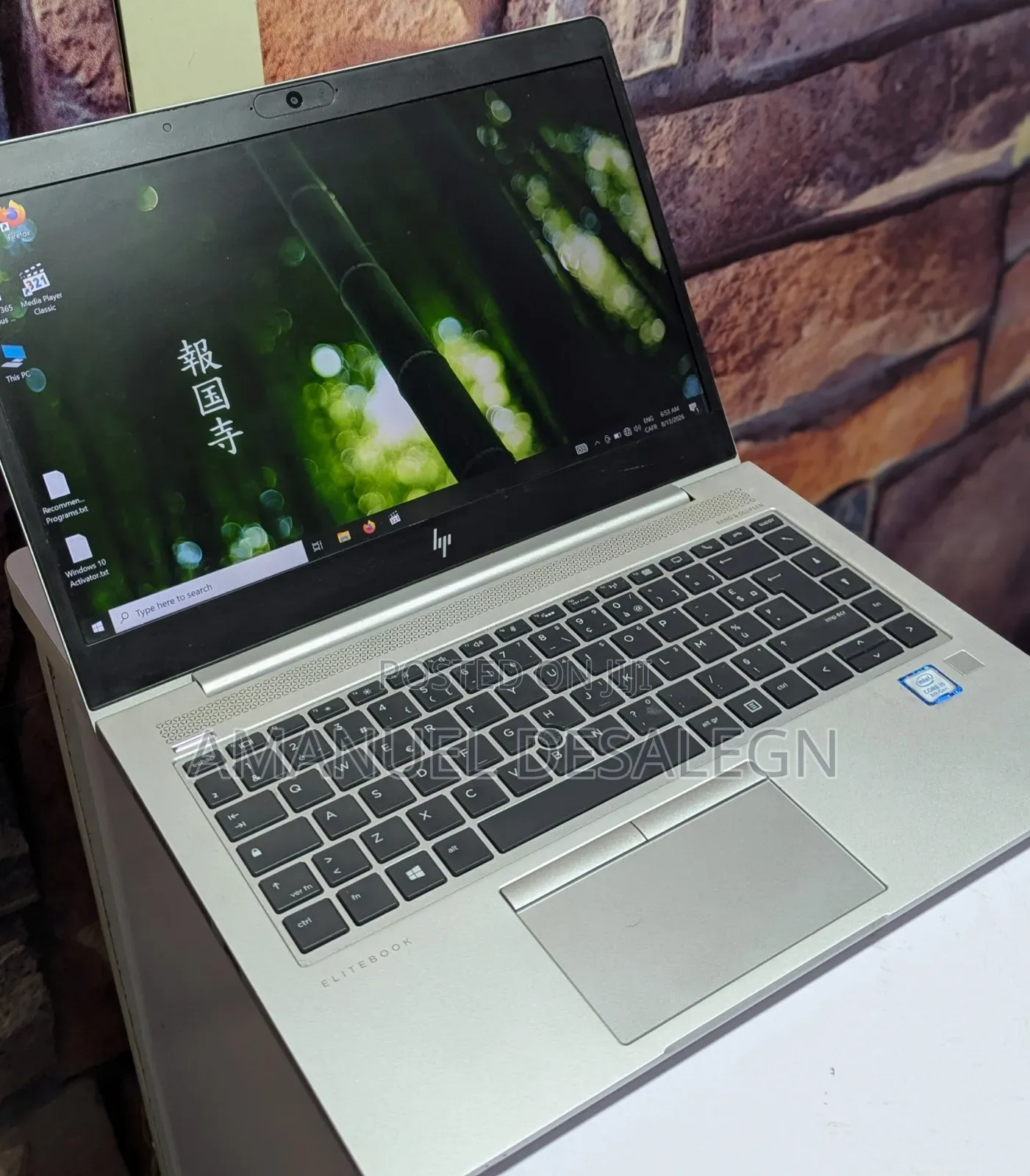New Laptop HP EliteBook 840 8GB Intel Core i5 SSD 512GB