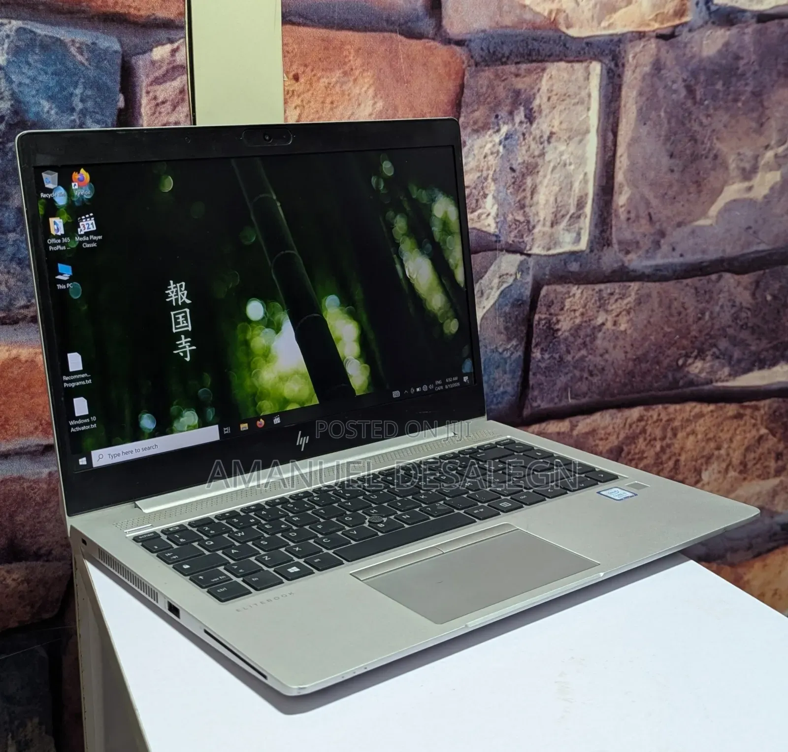 New Laptop HP EliteBook 840 8GB Intel Core i5 SSD 512GB