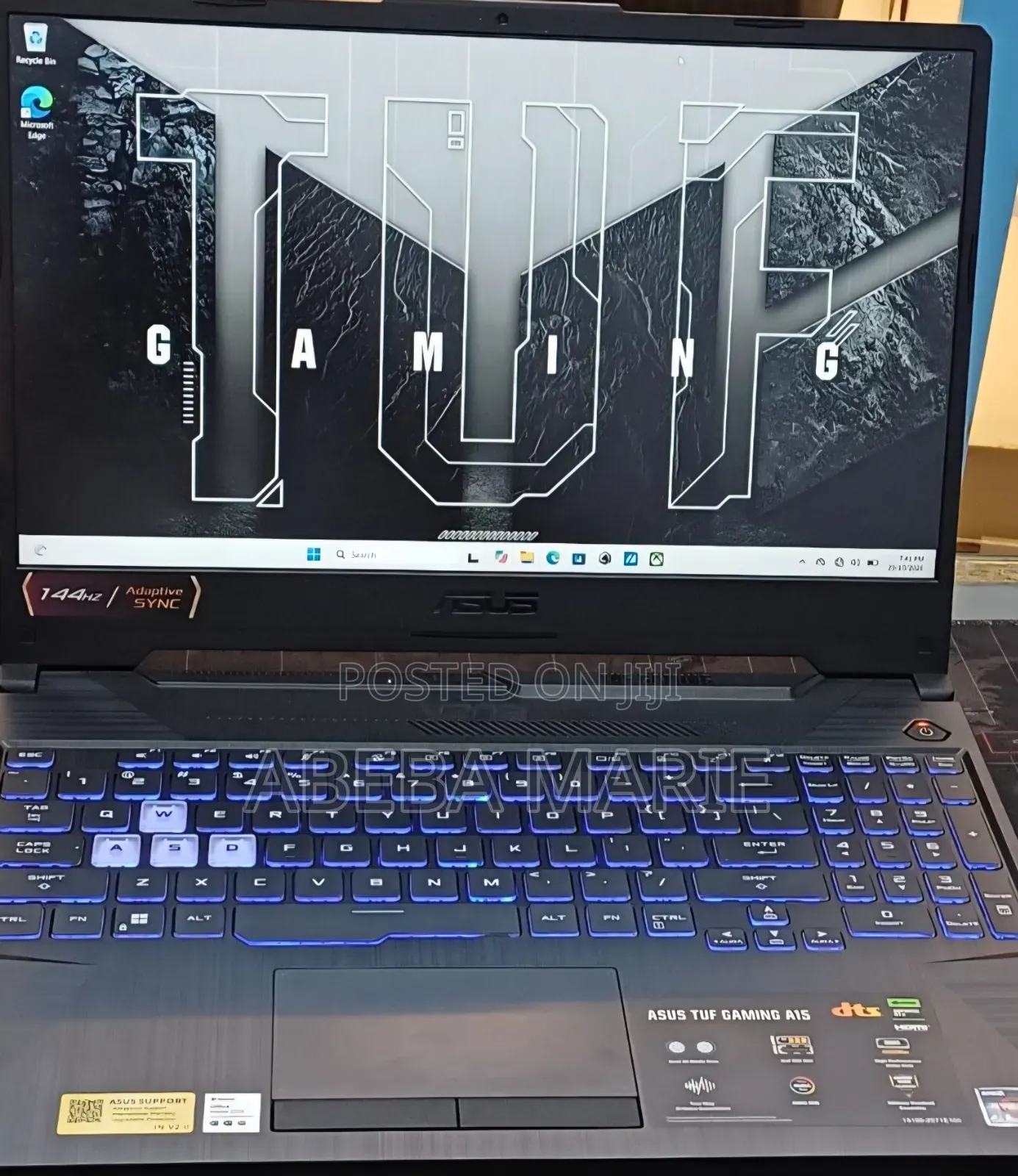 New Laptop Asus TUF Gaming A15 16GB AMD Ryzen 7 SSD 512GB