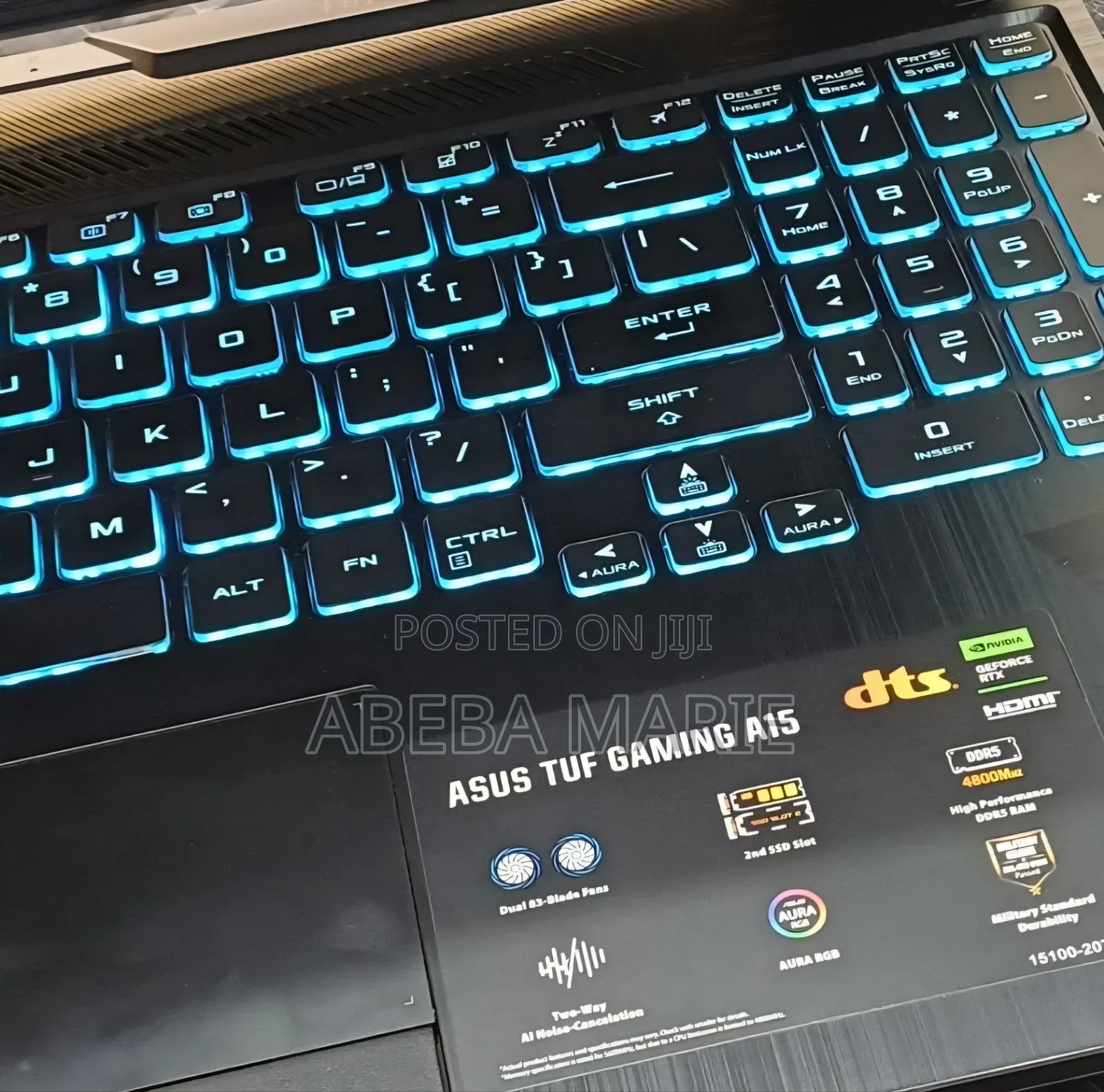 New Laptop Asus TUF Gaming A15 16GB AMD Ryzen 7 SSD 512GB