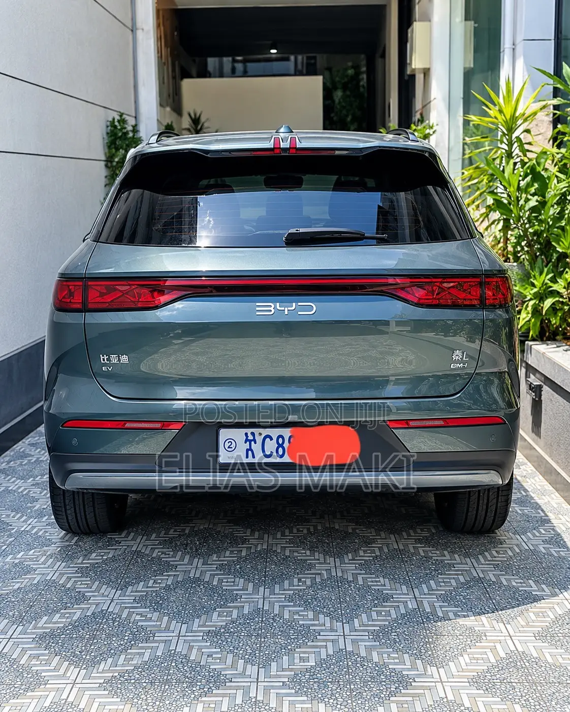 BYD Tang EV 2025 Green