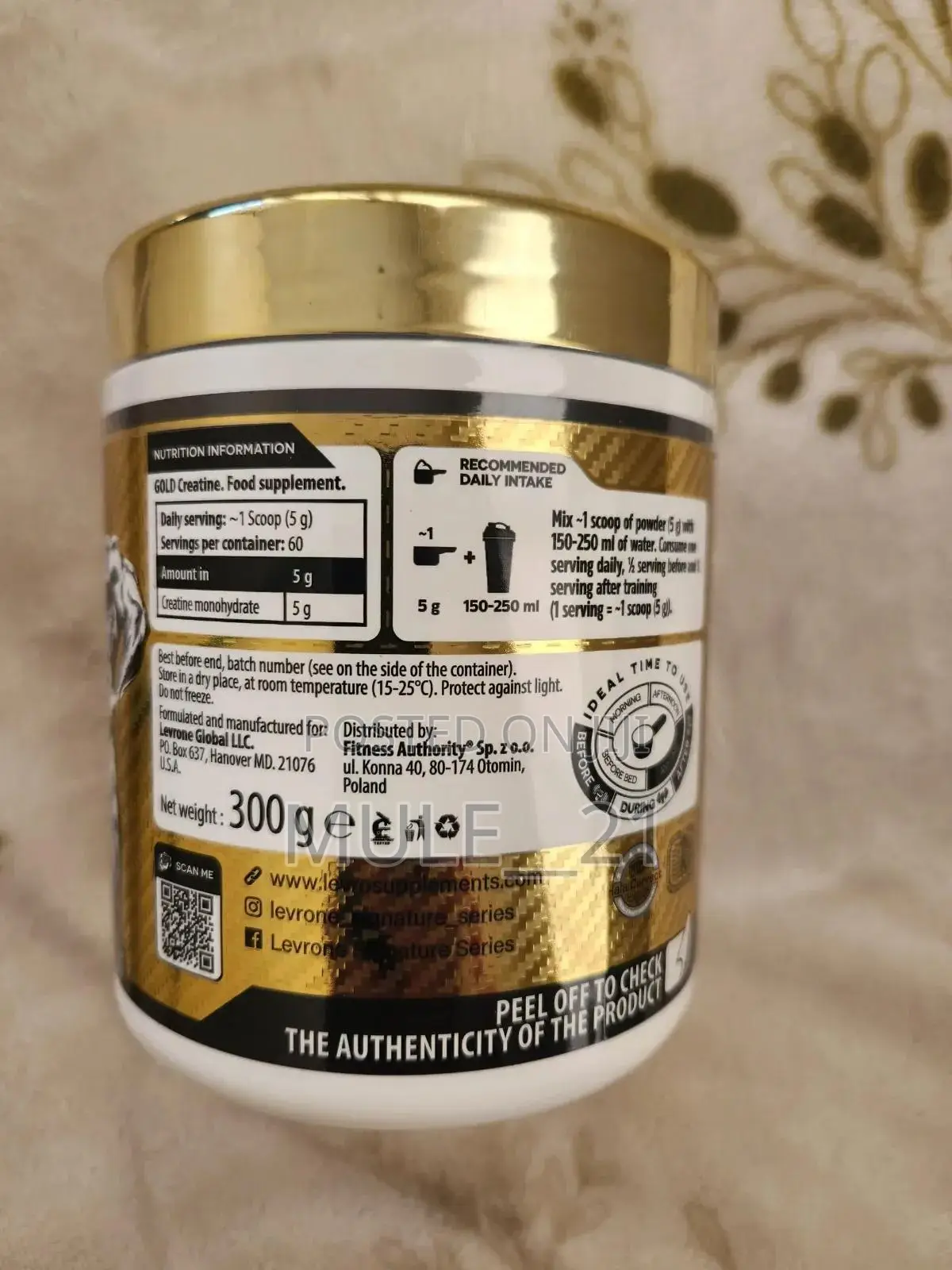 Gold Creatine 300g