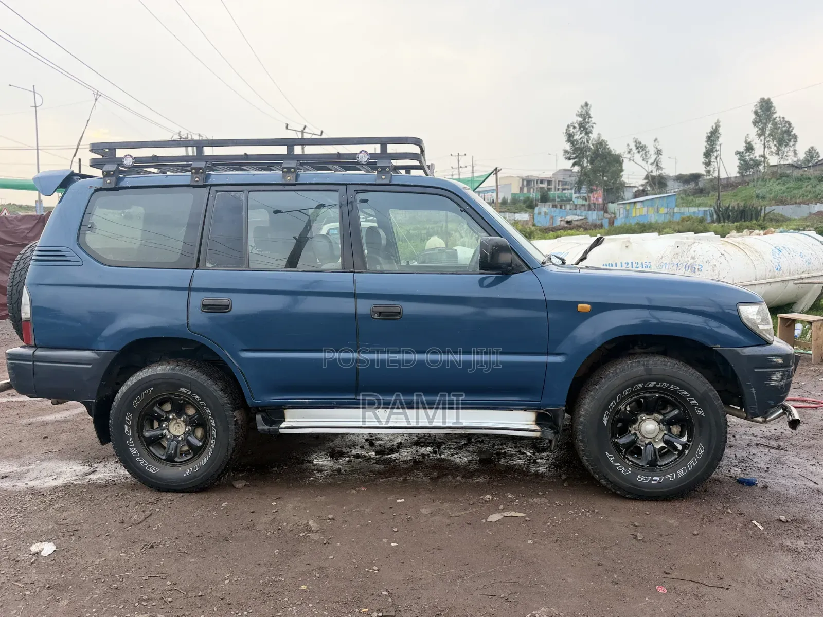 Toyota Land Cruiser Prado 2000 Blue