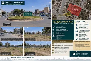 Prime 10,500 SQM Land for Sale in Mekanisa, Addis Ababa