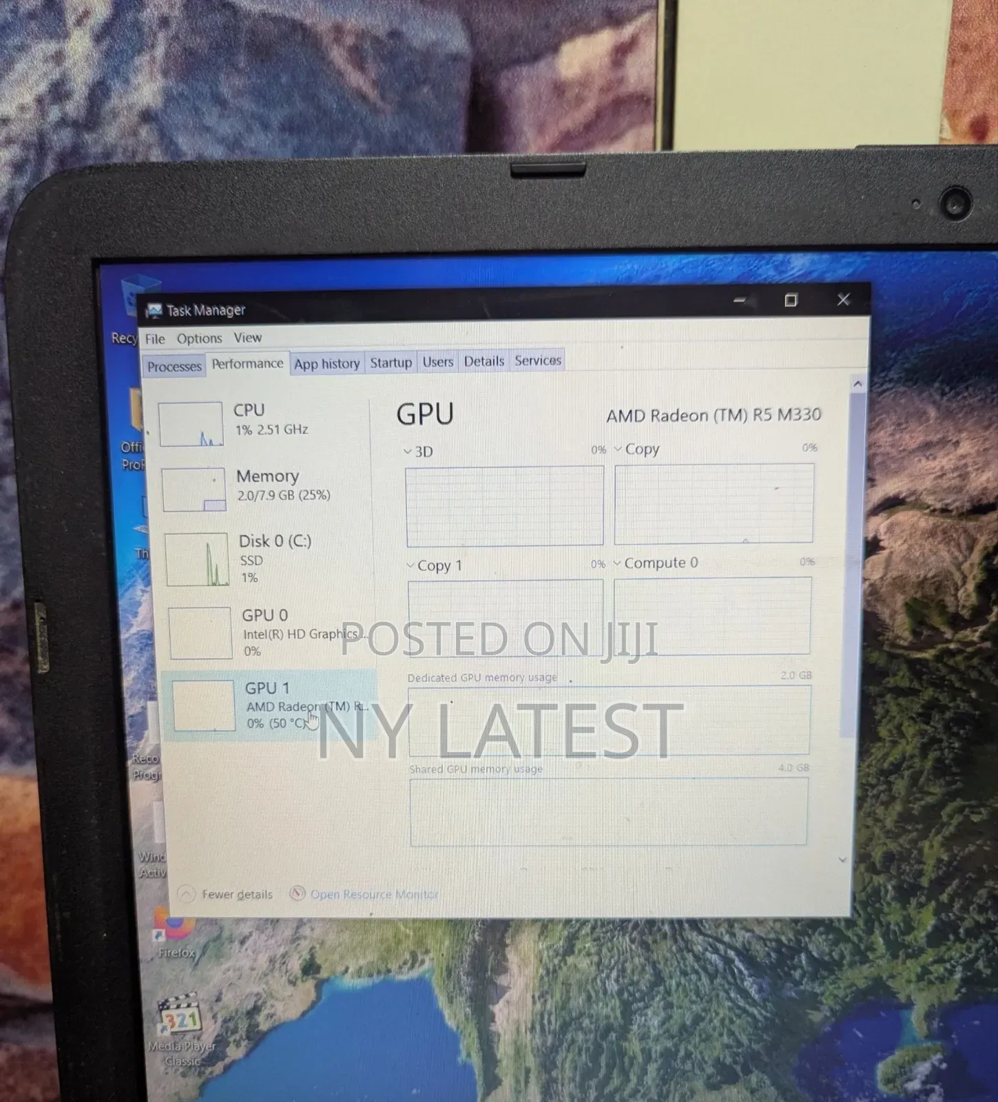 Laptop HP Stream Notebook 8GB Intel Core i7 SSD 128GB