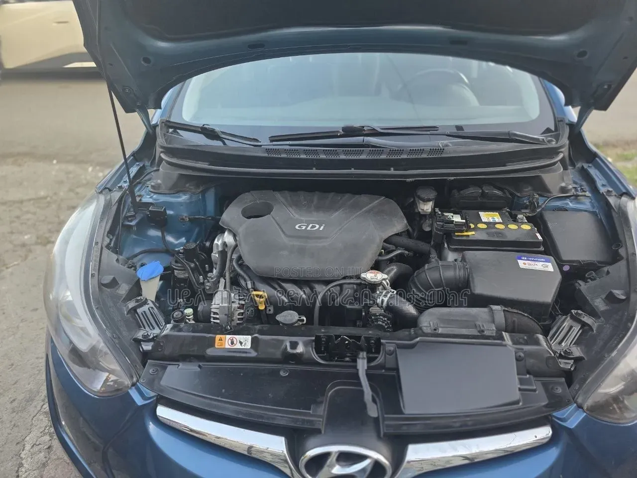 Hyundai Avante 2015 Blue