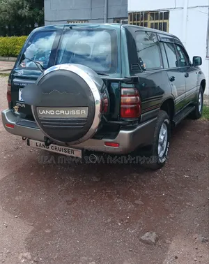 Toyota Land Cruiser 2002 Maroon