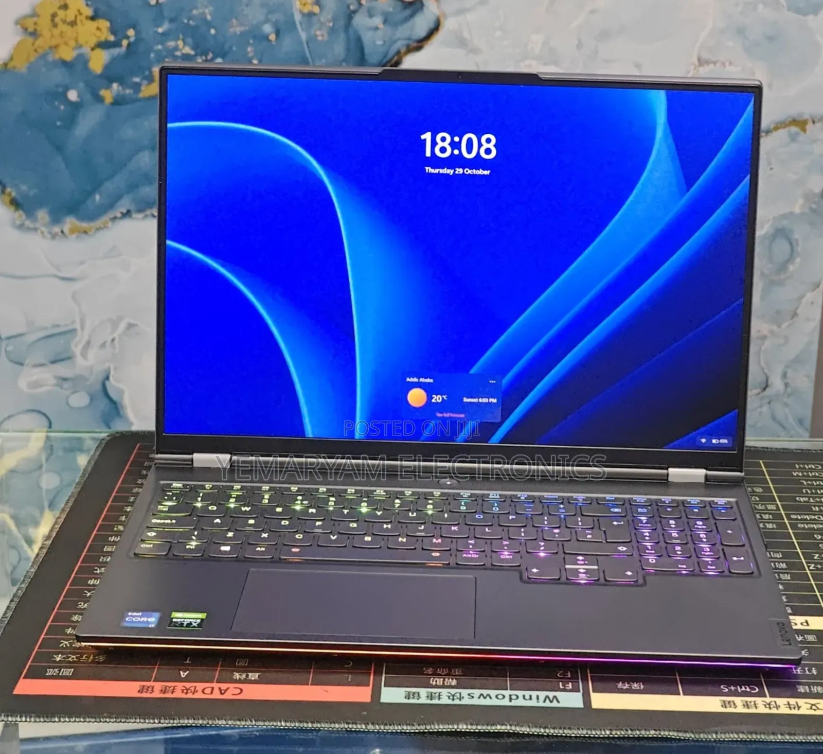 New Laptop Lenovo Legion 7 32GB Intel Core i7 SSD 1T