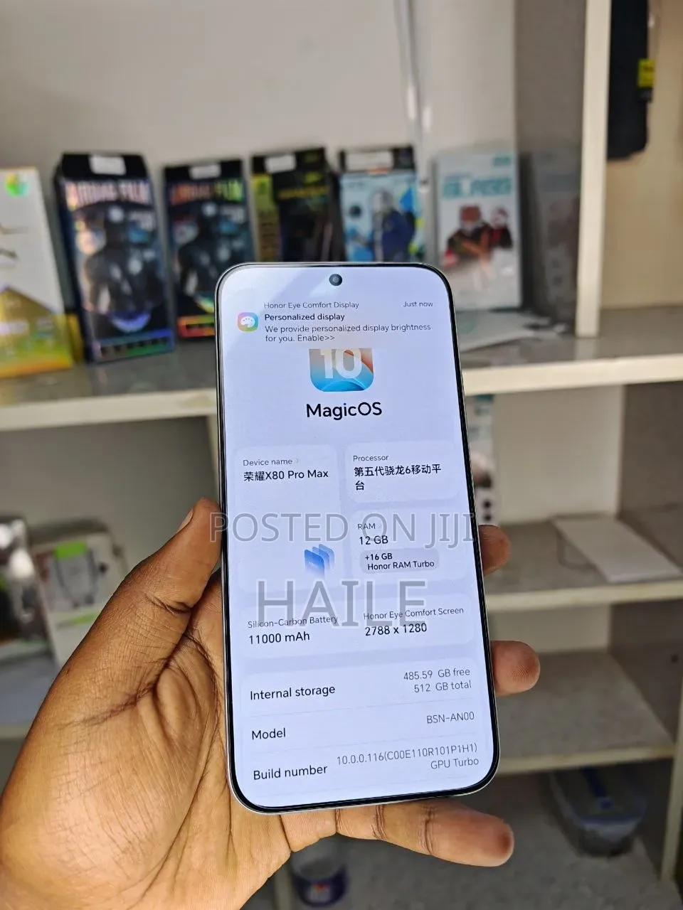 New Honor X80 Pro Max 512 GB