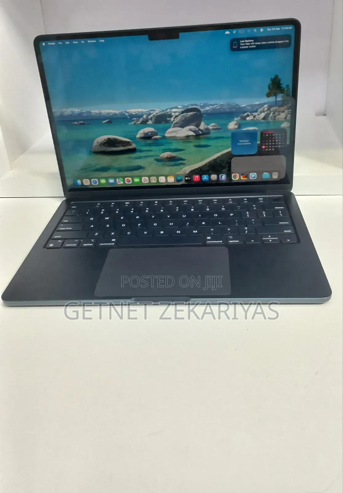 New Laptop Apple MacBook Air 2022 M2 8GB Apple M2 SSD 256GB