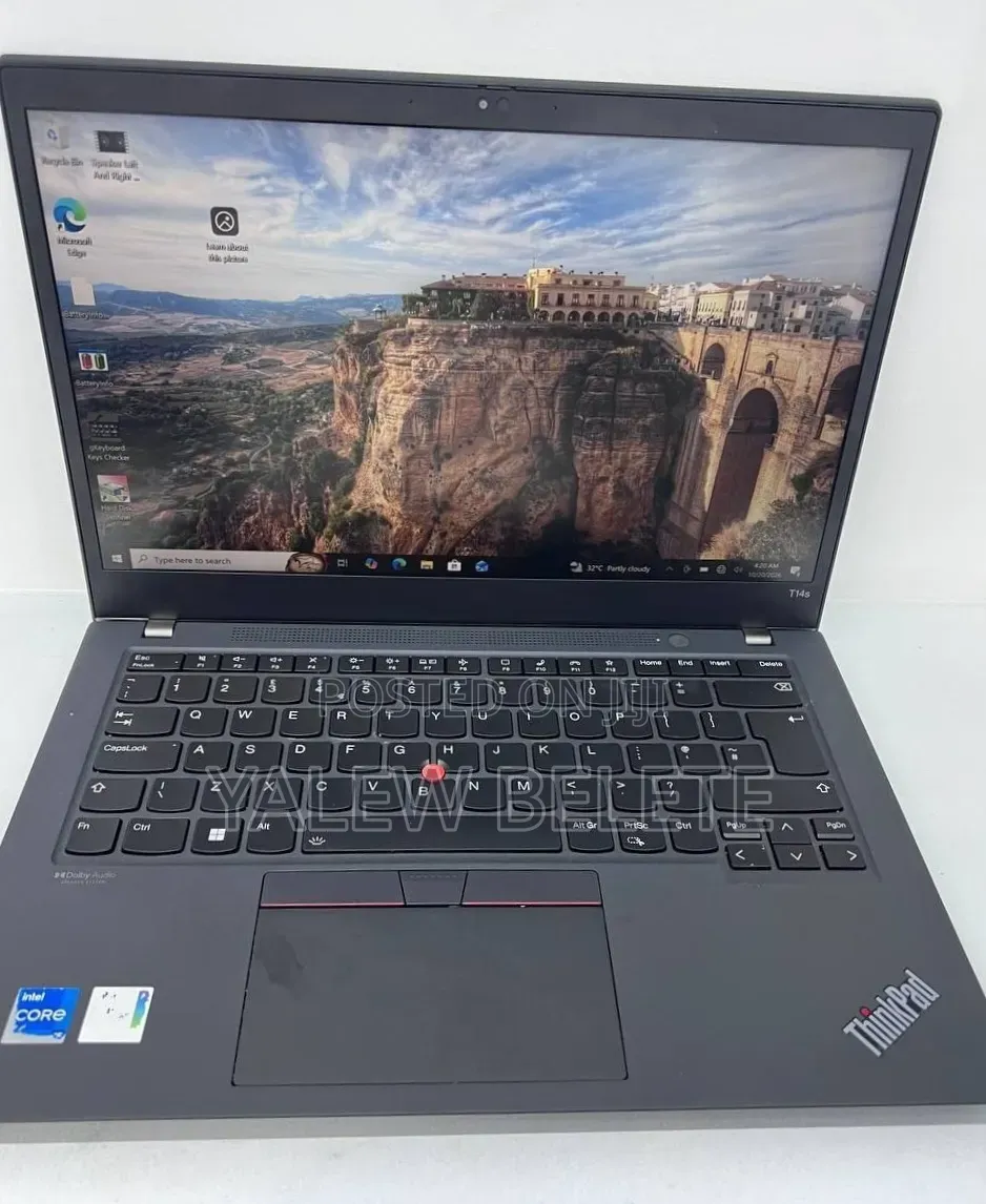 New Laptop Lenovo ThinkPad T14s Gen 2 16GB Intel Core i5 SSD 512GB