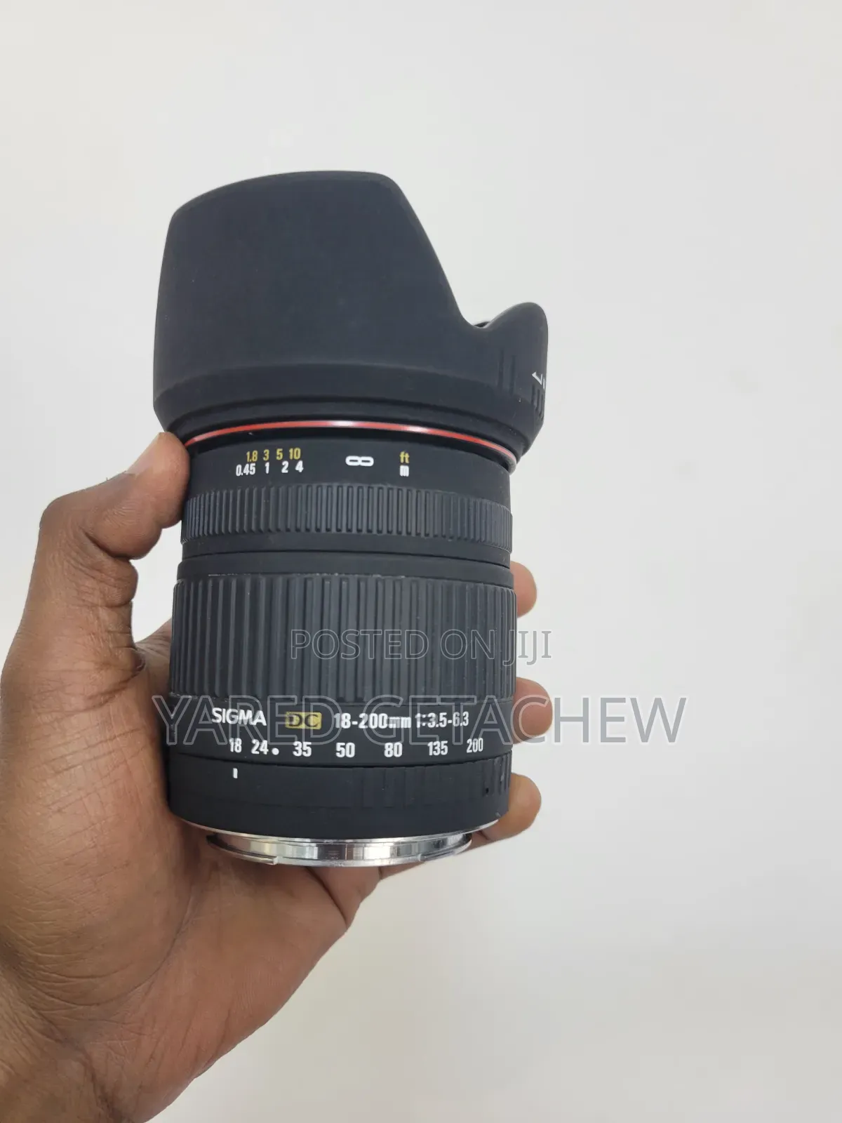 Canon Sigma 18-200mm Zoom Lens