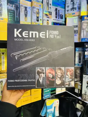 Kemei 4 in 1 Curling Iron