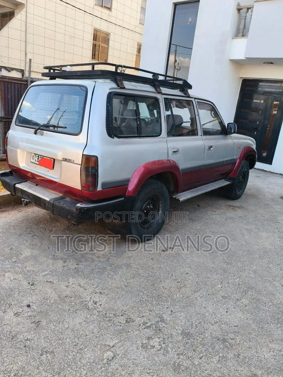 Toyota Land Cruiser 1995 Gray