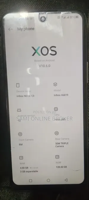 Infinix Note 12 128 GB Gray