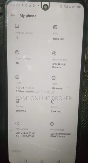 Infinix Note 12 128 GB Gray