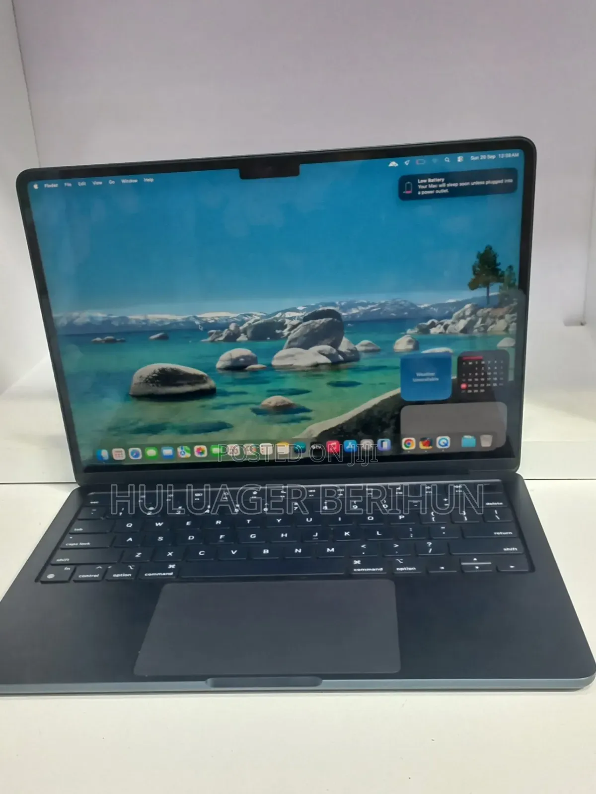 New Laptop Apple MacBook Air 2022 M2 8GB Apple M2 SSD 256GB