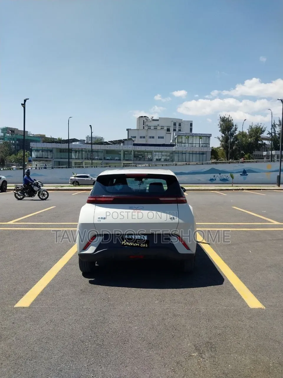 New BYD Seagull 2025 Off white