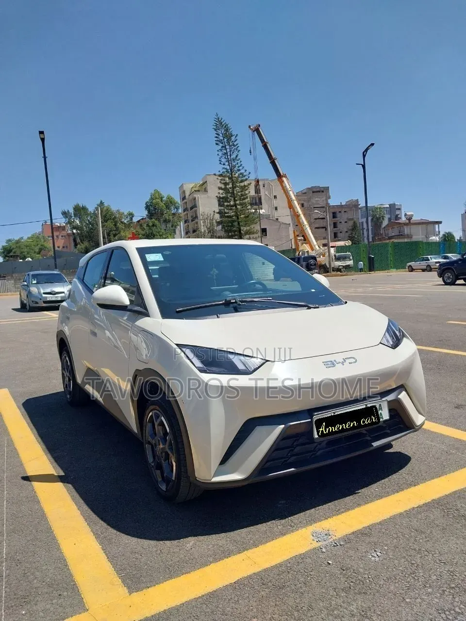 New BYD Seagull 2025 Off white