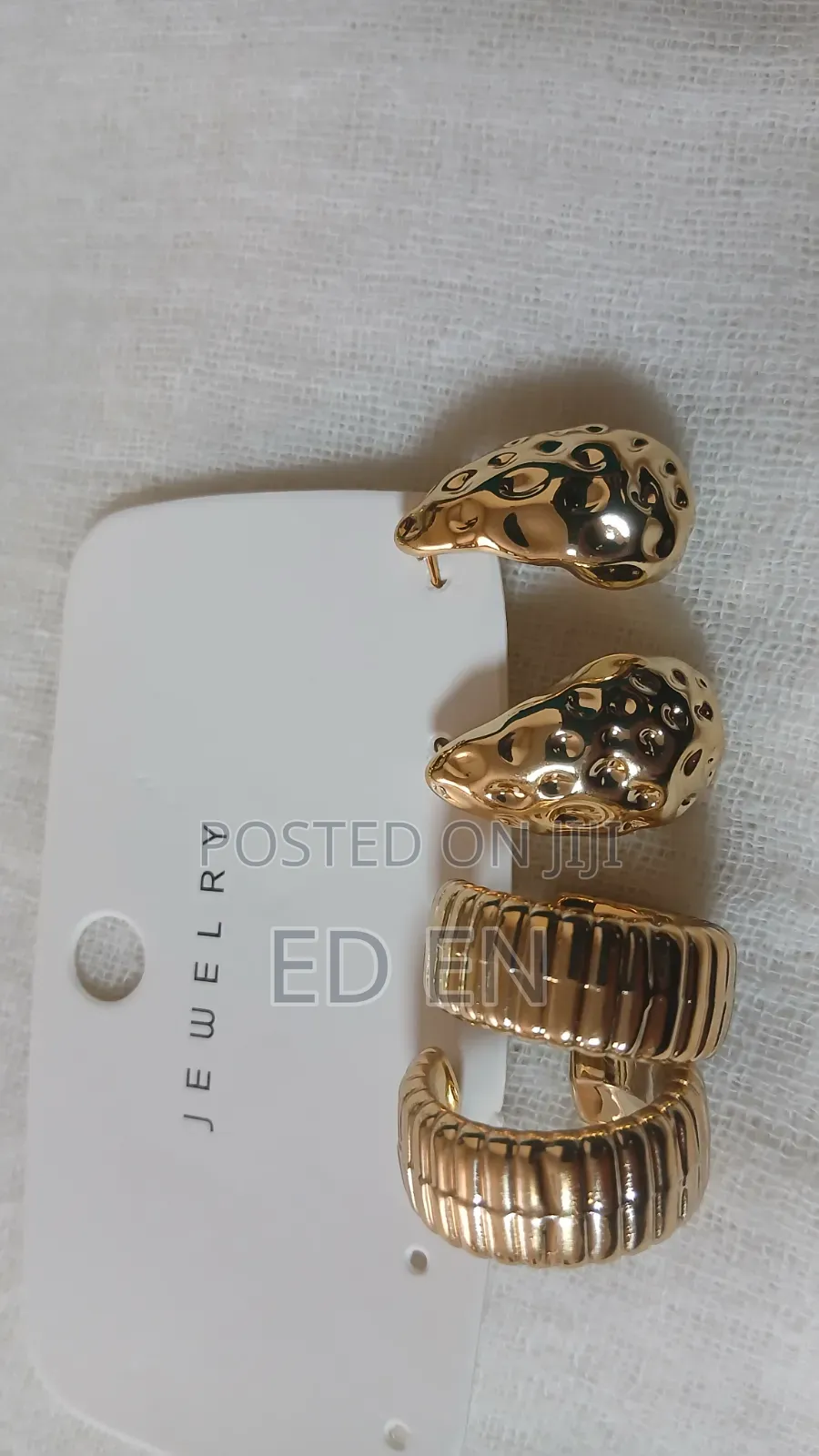 Vintage Exaggerated Gold Earrings Fashion Jewelry for Women