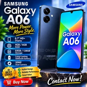 Samsung Galaxy A06 64 GB Black